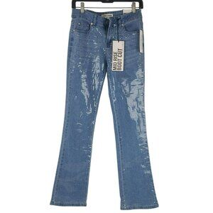 Almost Famous Mid Rise Boot Cut Jeans Size 3
